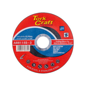 CUTTING DISC STEEL & SS 115 x 0.8 x 22.2 MM