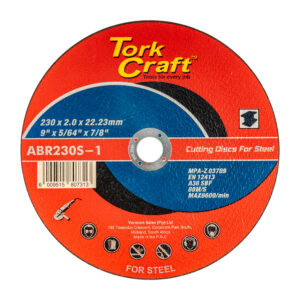 CUTTING DISC FOR STEEL 230 X 2.0 X 22.22MM