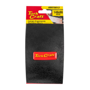 SANDING BLOCK ERGONOMIC 140 X 90 FOR HAND USE BLACK