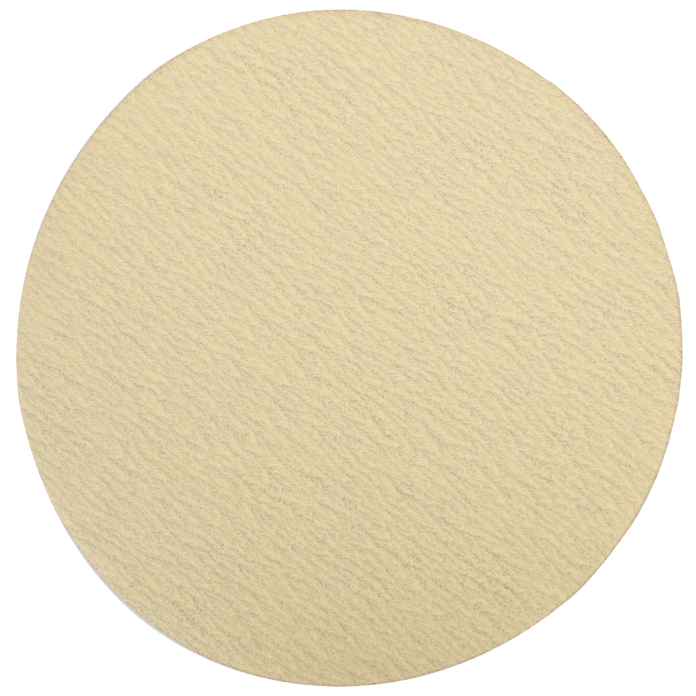 GOLD DISC (50 PIECES) 500 GRIT 150MM WITHOUT HOLE HOOK AND LOOP
