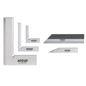 5PC SQUARE SET -  3PC SQUARE 1PC SCRIBER 1PC STRAIGHT EDGE 100MM