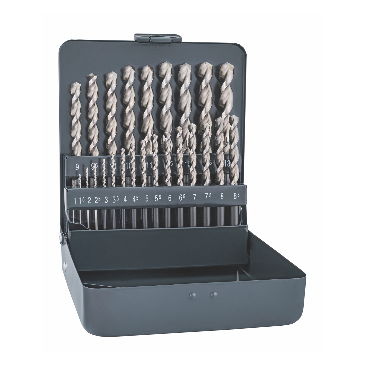 ALPEN HSS COBALT 25 PCE SET FORTE KM25 25 1 - 13 x 0.5MM