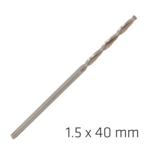 ALPEN PRO HSS 1.5MM DRILL DIN 338 RN 135 SPLIT POINT PLASTIC WALLET  (