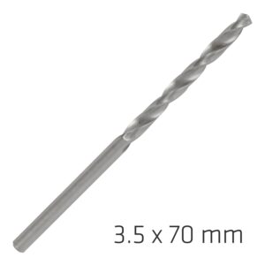 ALPEN PRO HSS 3.5MM DRILL DIN 338 RN 135 SPLIT POINT PLASTIC WALLET  (