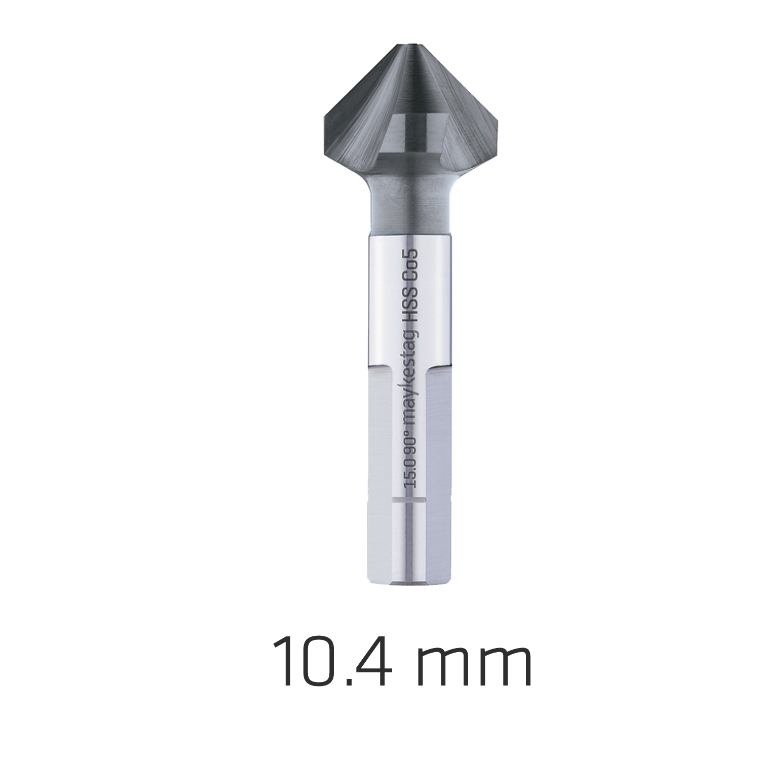 HSS-ECO5 COUNTERSINK 90 10.4 DIN 335 SHAPEC 3-SURFACE SHANK