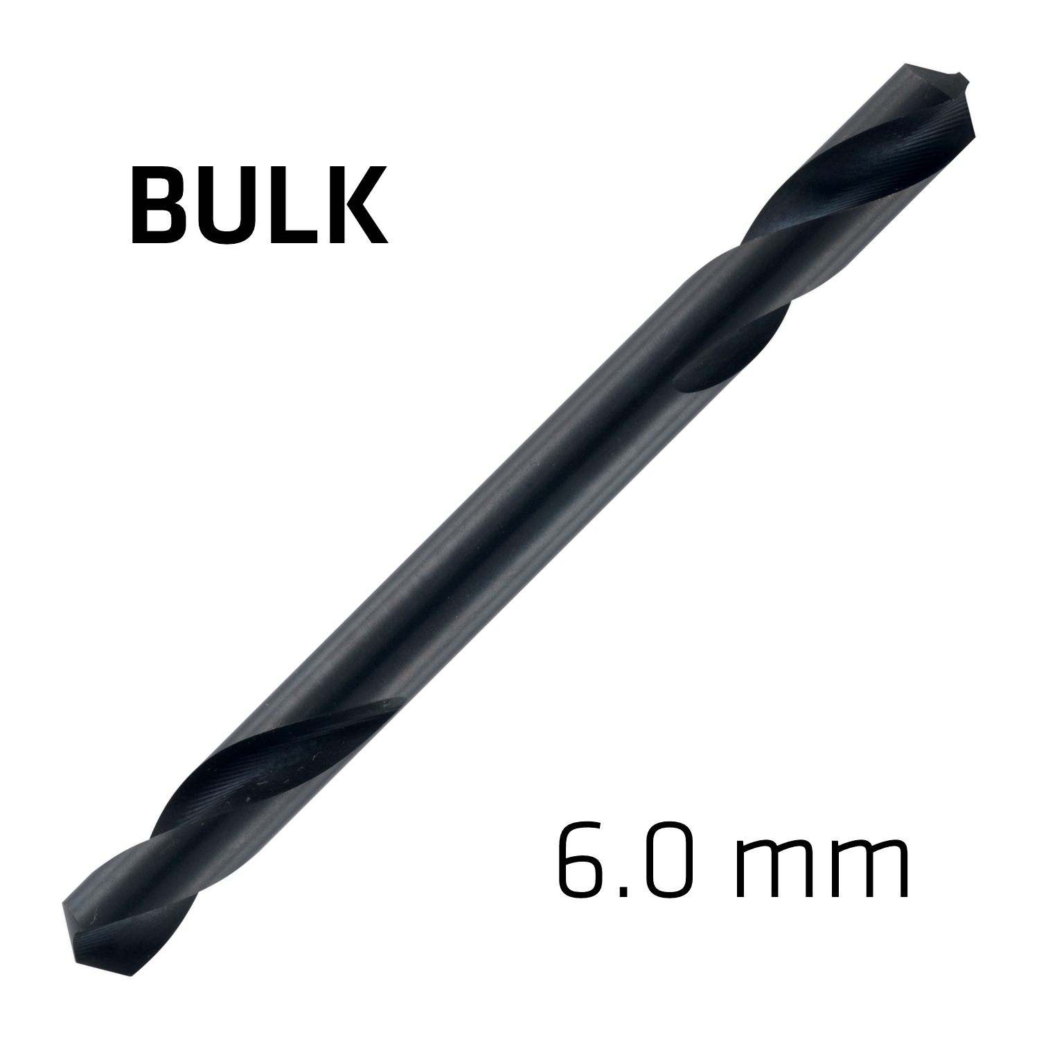 HSS SUPER DRILL BIT DOUBLE ENDED 6.0MM BULK
