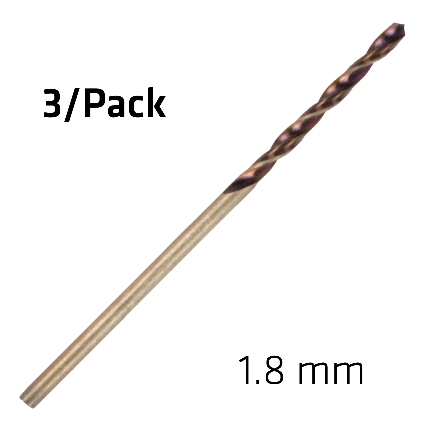 ALPEN SPRINT MASTER DIN 338 1.8MM 3/PACK