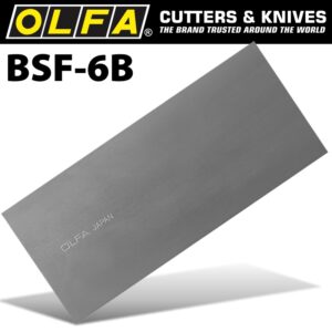 OLFA SCRAPER BLADES FLEIXIBLE X6 FOR XSR SERIES