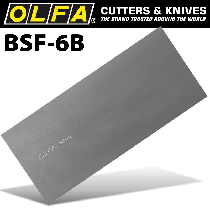 OLFA SCRAPER BLADES FLEIXIBLE X6 FOR XSR SERIES
