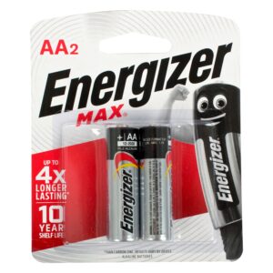 MAX AA BATTERY-2PACK (MOQ20) ENERGIZER