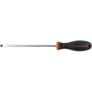 FIXMAN S/DRIVER SLOTTED 8X1.2X100MM CRV WITH ERGONOMIC HANDLE