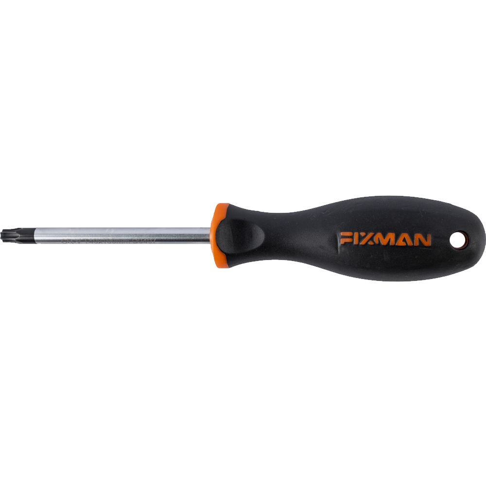 FIXMAN S/DRIVER TORX T40 6X100MM CRV WITH ERGONOMIC HANDLE