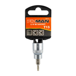 FIXMAN 3/8' DR.BIT SOCKET T15 TORX