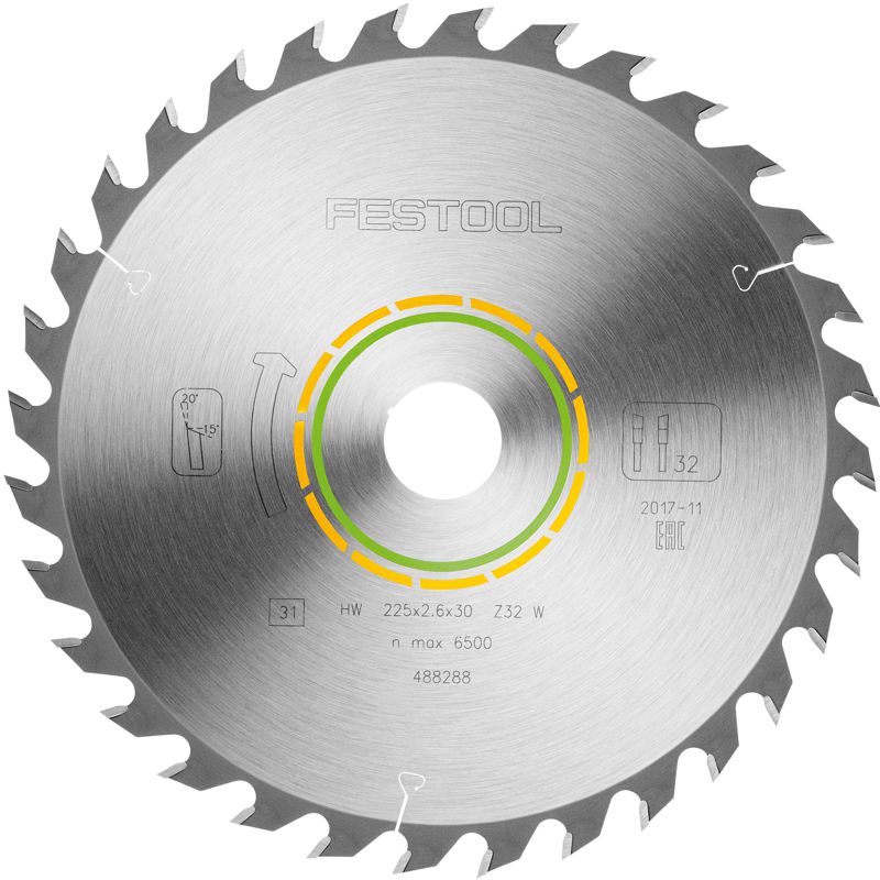SAW BLADE HW 225X2,6X30 W32