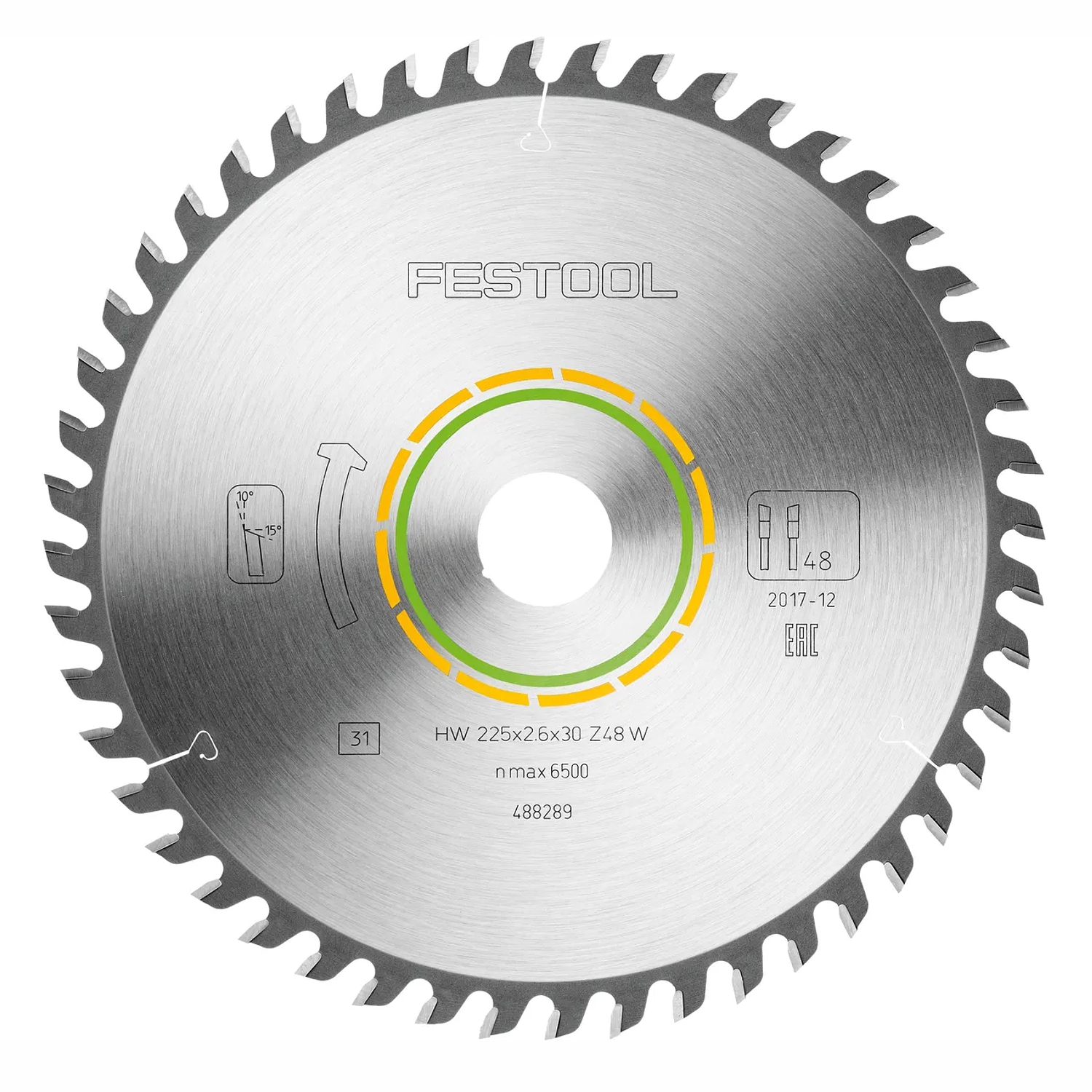 SAW BLADE HW 225X2,6X30 W48