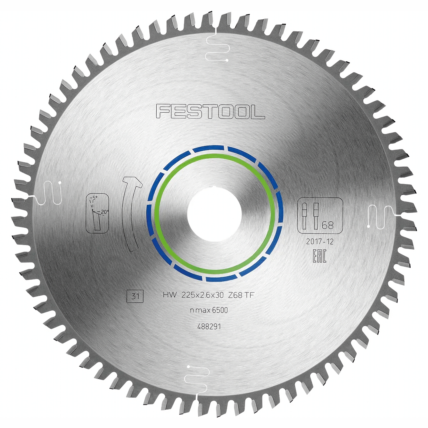 SAW BLADE HW 225X2,6X30 TF68