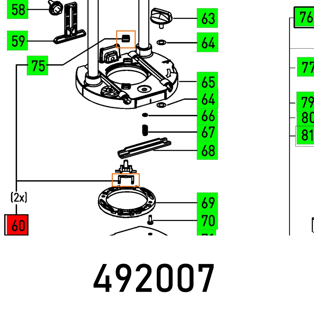 CLASP OF 1400 EBQ
