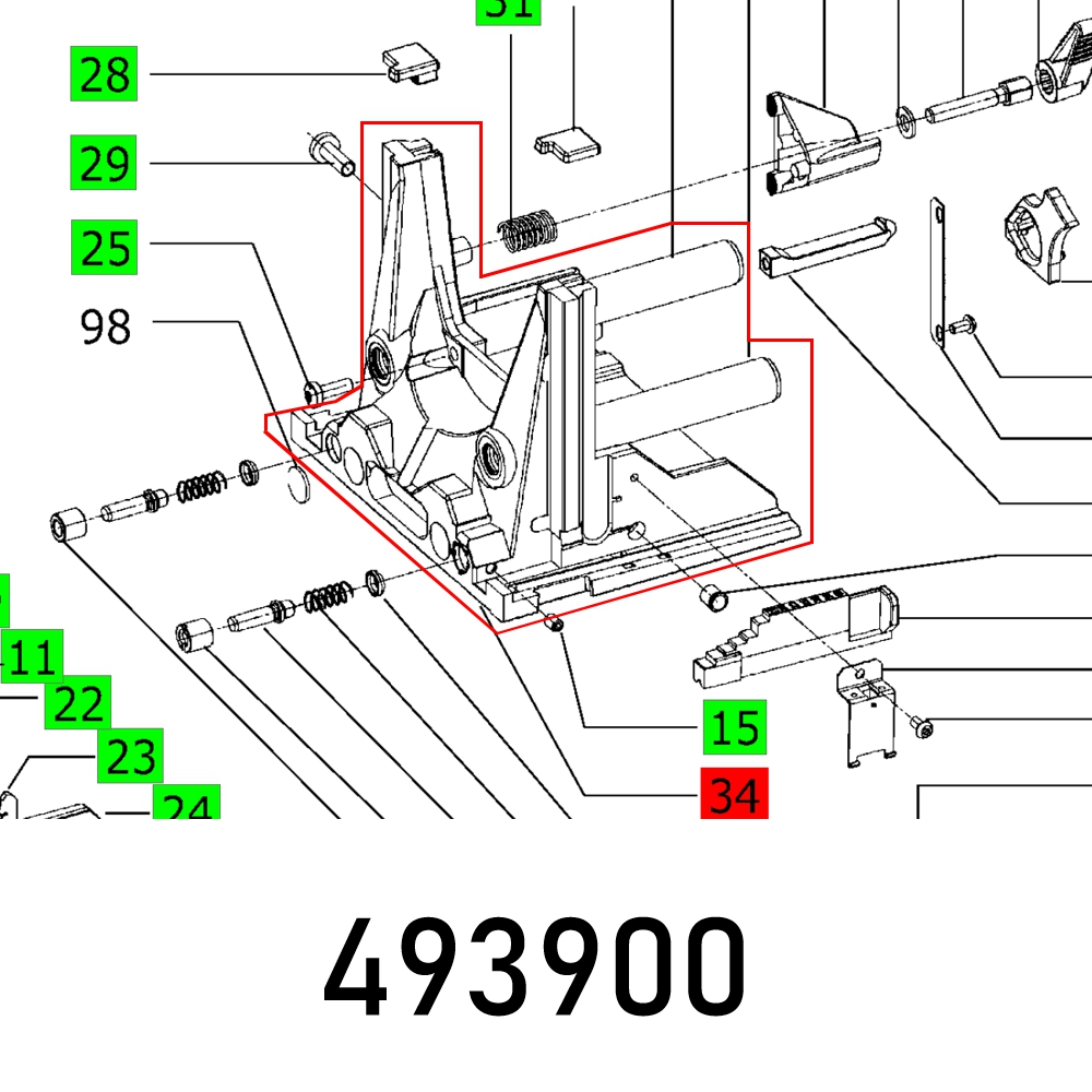 BEARER DF 500 Q ET-BG