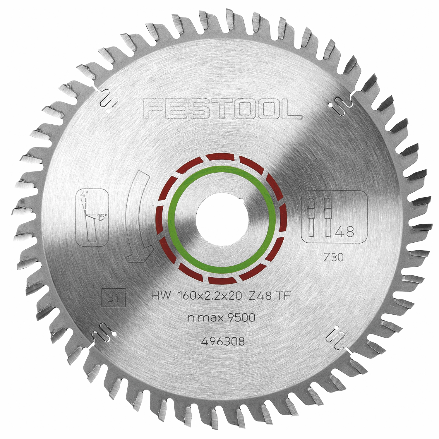 SAW BLADE HW 160X2,2X20 TF48
