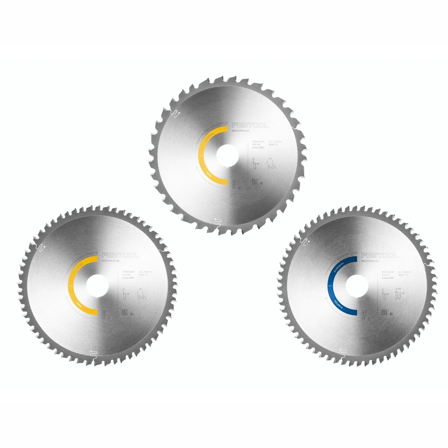 SAW BLADE SET KSB-SORT-3 W-A 216X2.3