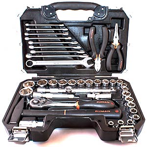 FIXMAN SOCKET TOOL SET 40PC 1/2' DRIVE