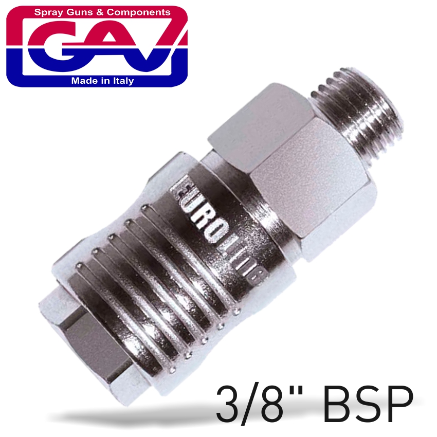 QUICK COUPLER EUROLINE 3/8'M