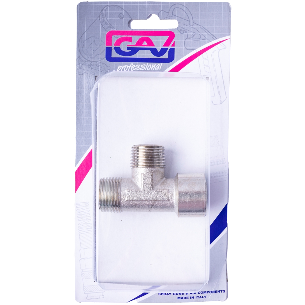 T CONNECTOR 1/2' MMF PACKAGED