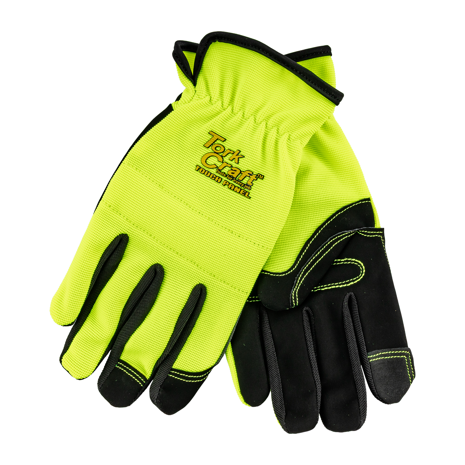 GLOVE YELLOW SMALL WITH PU PALM MULTI PURPOSE